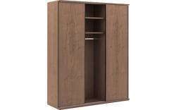 Goossens excellent kledingkast wood donker bruin eiken - 8223634-01