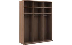 Goossens excellent kledingkast wood donker bruin eiken - 8223634-05