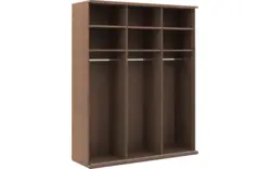 Goossens excellent kledingkast wood donker bruin eiken - 8223634-01