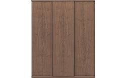 Goossens excellent kledingkast wood donker bruin eiken - 8223634-01