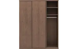 Goossens excellent kledingkast wood donker bruin eiken - 8223634-01