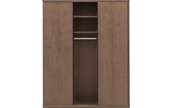 Goossens excellent kledingkast wood donker bruin eiken - 8223634-01