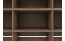 Goossens excellent kledingkast wood donker bruin eiken - 8223634-01