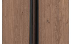 Goossens excellent kledingkast wood donker bruin eiken - 8223634-01
