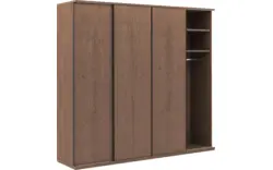 Goossens excellent kledingkast wood donker bruin eiken - 8223635-01