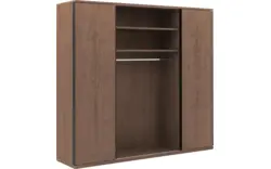 Goossens excellent kledingkast wood donker bruin eiken - 8223635-01