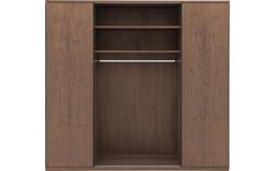 Goossens excellent kledingkast wood donker bruin eiken - 8223635-01