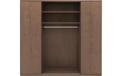 Goossens excellent kledingkast wood donker bruin eiken - 8223635-01