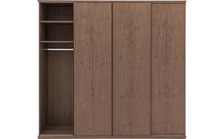 Goossens excellent kledingkast wood donker bruin eiken - 8223635-01
