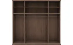 Goossens excellent kledingkast wood donker bruin eiken - 8223635-01