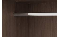 Goossens excellent kledingkast wood donker bruin eiken - 8223635-01