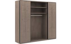 Goossens excellent kledingkast wood grijs eiken - 8223637-01