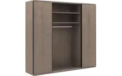 Goossens excellent kledingkast wood grijs eiken - 8223637-01