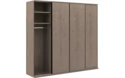 Goossens excellent kledingkast wood grijs eiken - 8223637-01