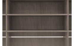 Goossens excellent kledingkast wood grijs eiken - 8223637-01