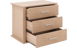 Goossens inzetladenblok wood nature wit eiken - 8223640-06