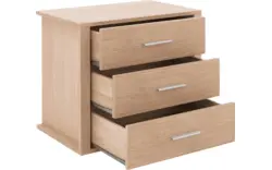 Goossens inzetladenblok wood nature wit eiken - 8223640-02
