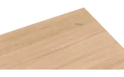 Goossens legplank wood nature wit eiken - 8223655-02