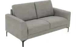 Goossens zitbank dallas grijs micro leer - 8223661-01
