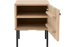 Goossens nachtkastje capelli onbewerkt eiken - 8223665-01
