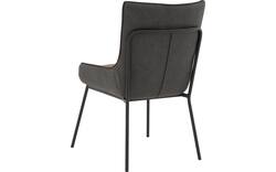 Goossens excellent eetkamerstoel matteo bruin stof - 8223716-01