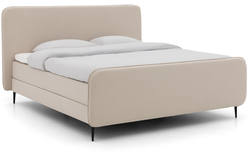 Goossens boxspring compleet avance lento compleet beige stof - 8223944-01