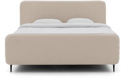Goossens boxspring compleet avance lento compleet beige stof - 8223944-02
