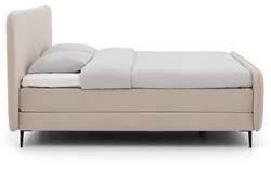 Goossens boxspring compleet avance lento compleet beige stof - 8223944-01