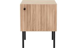 Goossens nachtkastje capelli wit eiken - 8223946-01