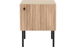Goossens nachtkastje capelli wit eiken - 8223946-01
