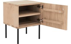 Goossens nachtkastje capelli wit eiken - 8223946-04