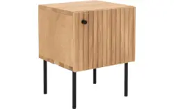 Goossens nachtkastje capelli blank eiken - 8223947-01
