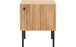 Goossens nachtkastje capelli blank eiken - 8223947-01