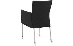 Goossens eetkamerstoel funk grijs stof - 8224103-01