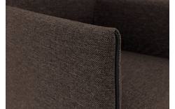 Goossens eetkamerstoel funk bruin stof - 8224104-01
