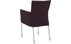 Goossens eetkamerstoel funk roze stof - 8224106-02