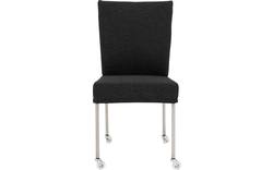 Goossens eetkamerstoel funk grijs stof - 8224107-01