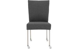 Goossens eetkamerstoel funk grijs stof - 8224108-01