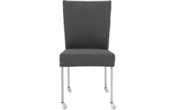 Goossens eetkamerstoel funk grijs stof - 8224108-01