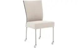 Goossens eetkamerstoel funk beige stof - 8224109-01