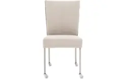 Goossens eetkamerstoel funk beige stof - 8224109-01