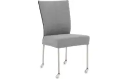 Goossens eetkamerstoel funk grijs stof - 8224110-01