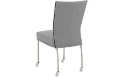 Goossens eetkamerstoel funk grijs stof - 8224110-02