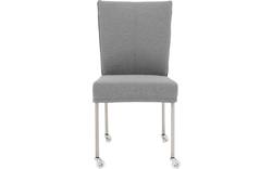 Goossens eetkamerstoel funk grijs stof - 8224110-01