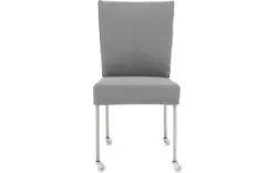 Goossens eetkamerstoel funk grijs stof - 8224110-01
