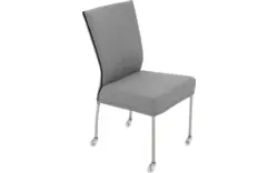 Goossens eetkamerstoel funk grijs stof - 8224110-01