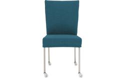 Goossens eetkamerstoel funk blauw stof - 8224111-01