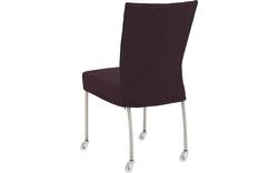 Goossens eetkamerstoel funk roze stof - 8224112-02