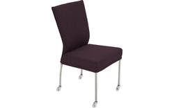 Goossens eetkamerstoel funk roze stof - 8224112-01