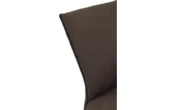 Goossens eetkamerstoel funk bruin stof - 8224113-01